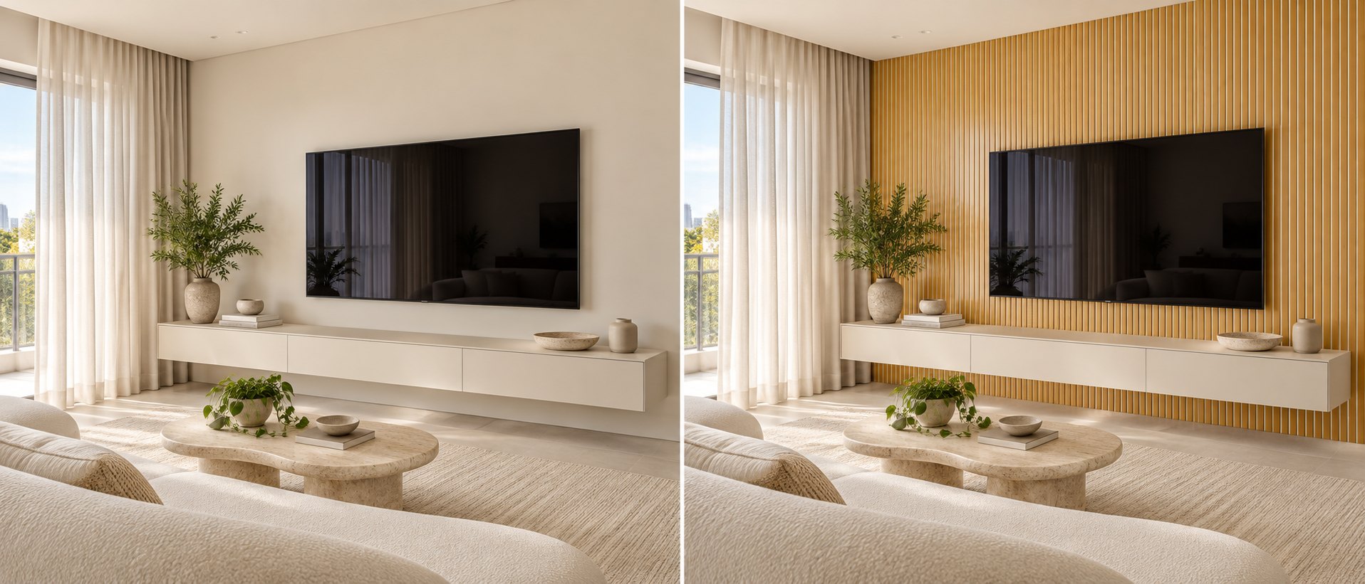 Painel Ripado de MDF Faça Você Mesmo: Benefícios, Custo por m², Quantas Ripas Comprar e Como Instalar sem Quebra-Quebra