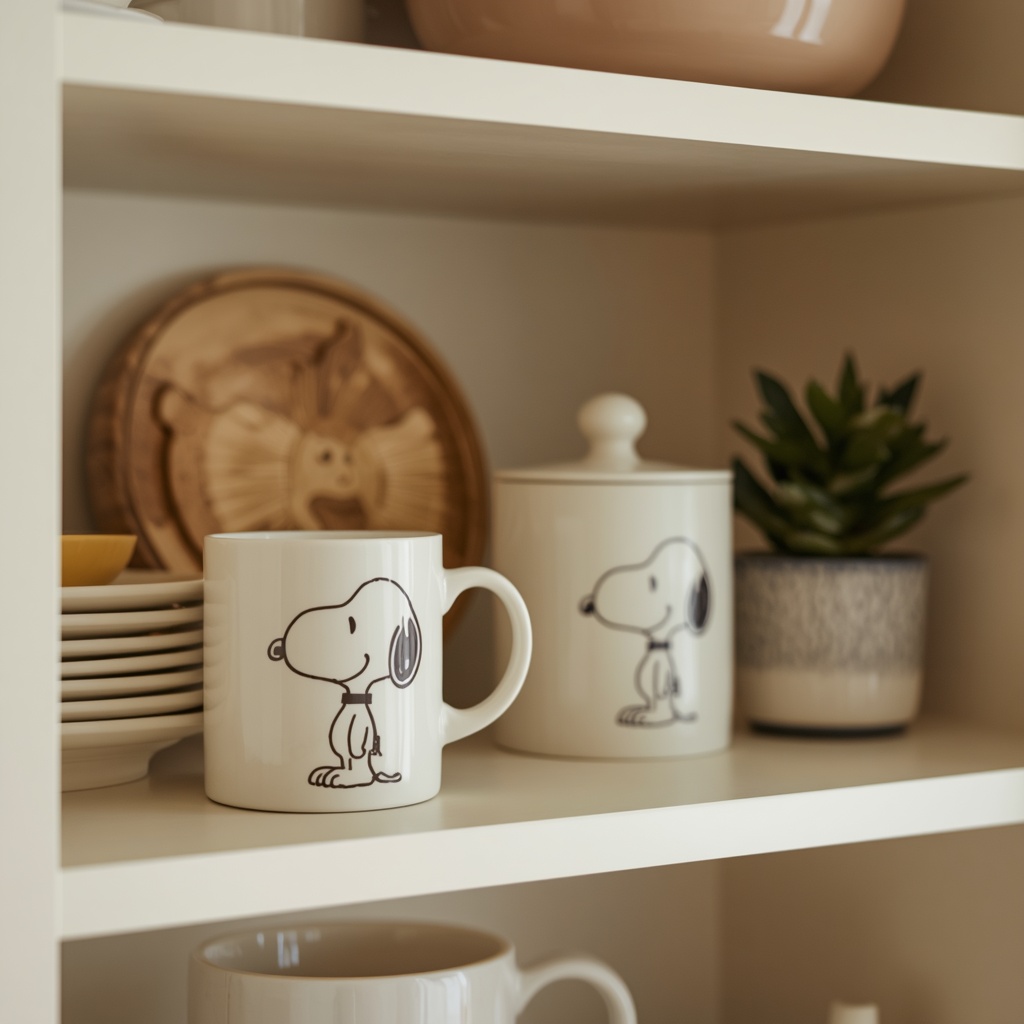 Decoração com Personagens: Como Usar Snoopy e Ícones Pop na Cozinha sem Perder Elegância
